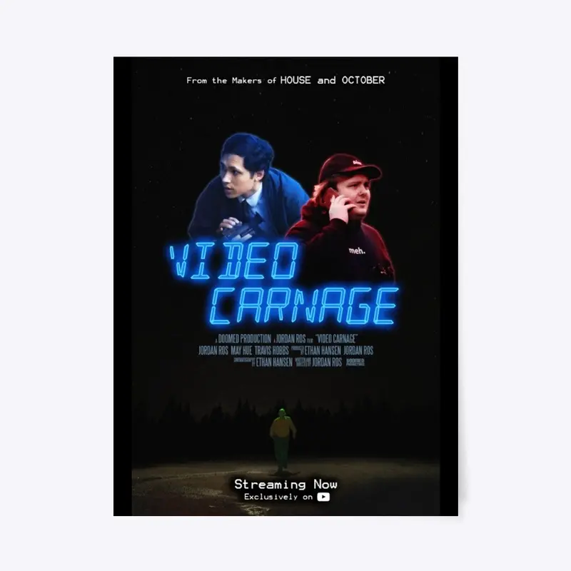 Video Carnage Poster